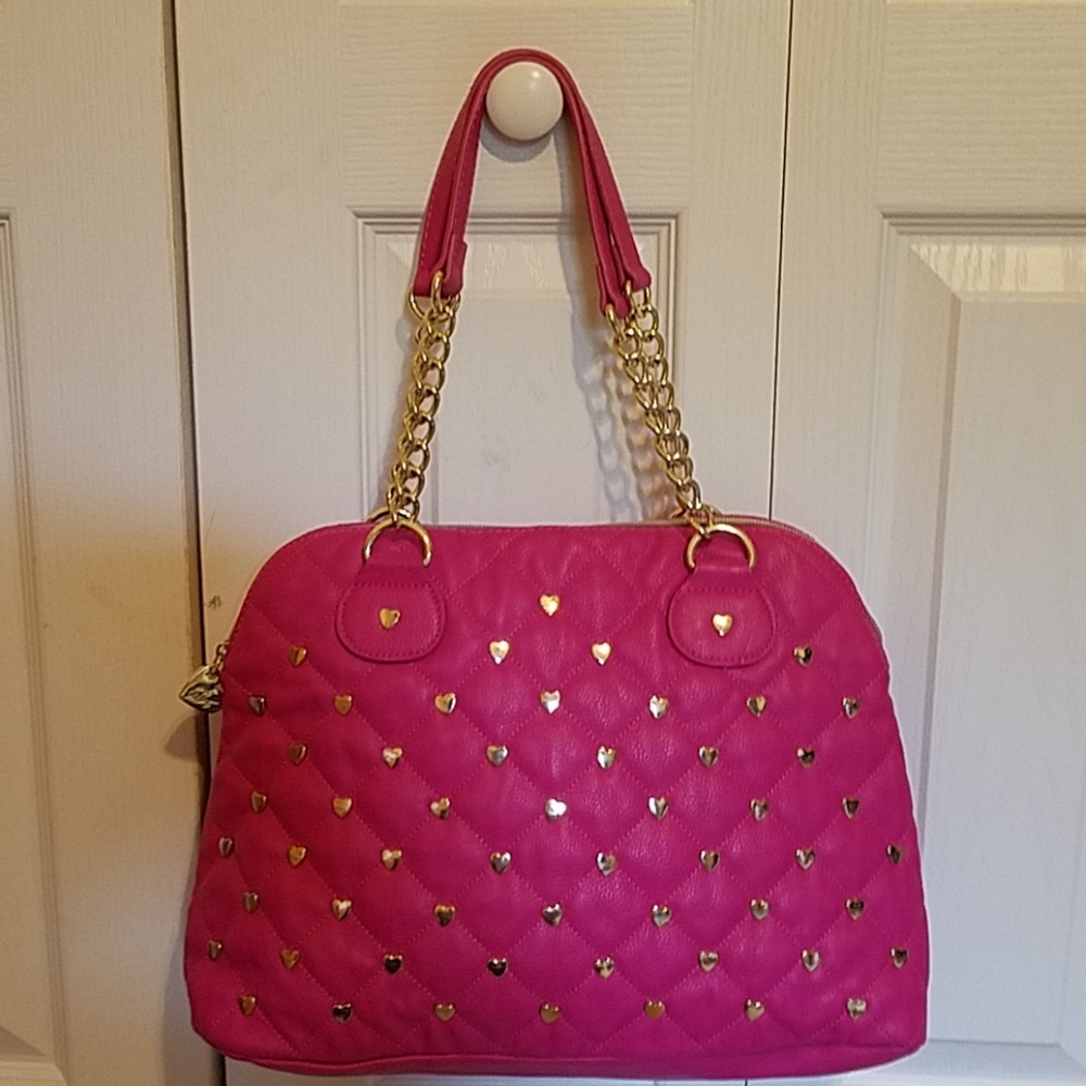Pink Betsey Johnson Purse